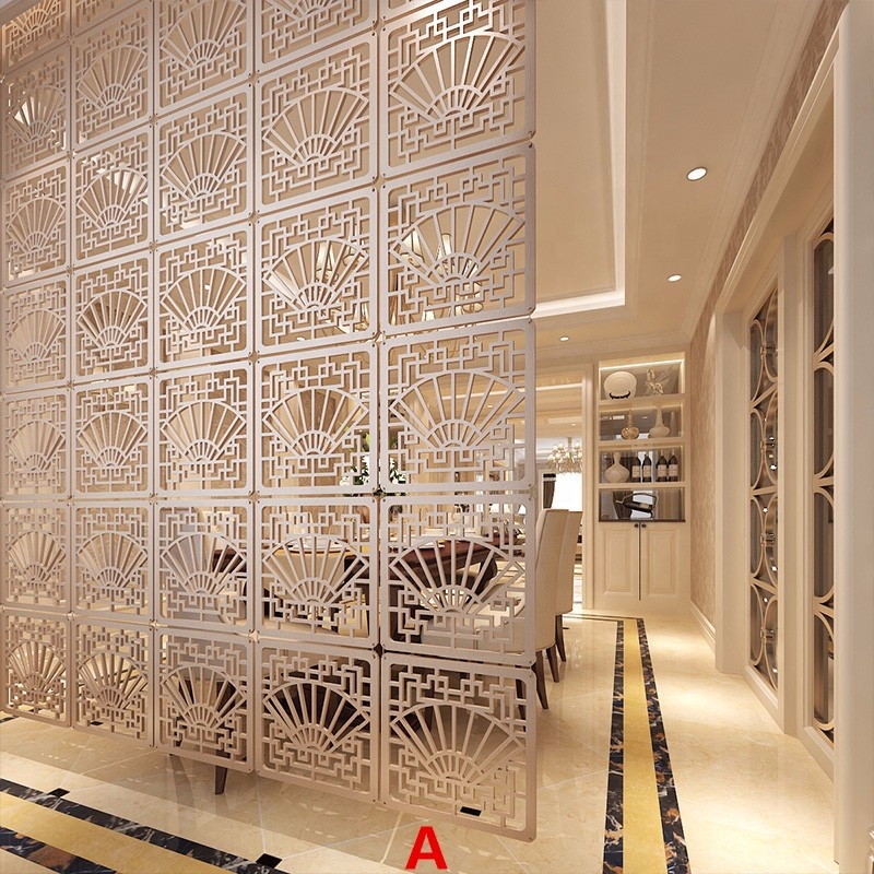 The picture shows different colors and hole shapes aluminum expanded metal facade meshes.